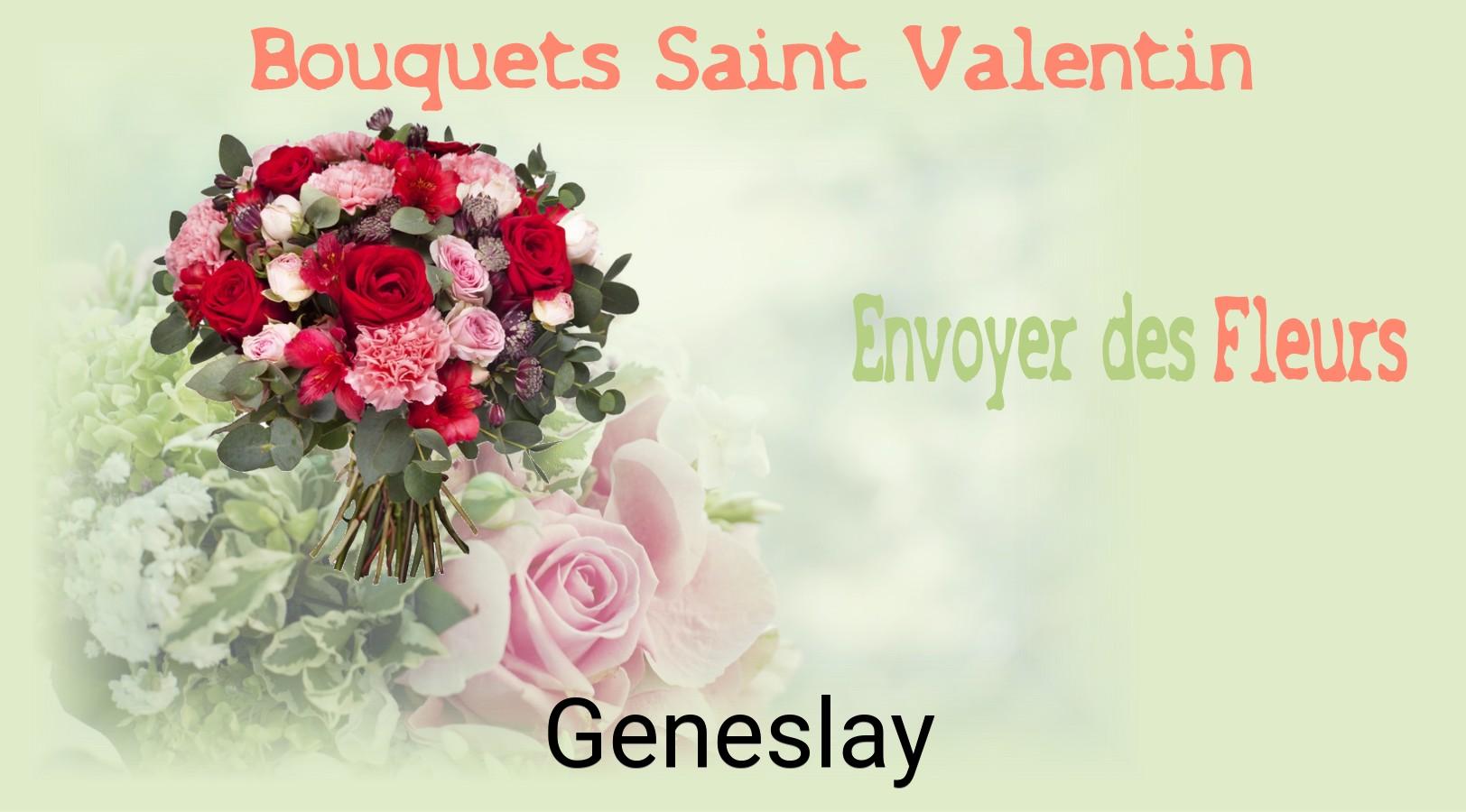 Roses de Saint-Valentin livrées à Geneslay